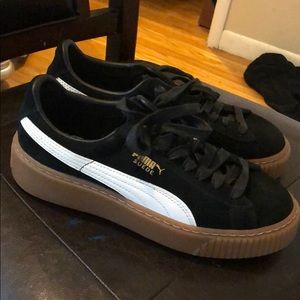 Puma suede shoes
